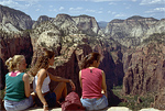 Sitting atop Angel's Landing. Utah.